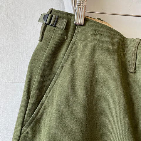 50’s Military Wool Field Trousers - 35” x 29”