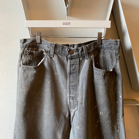 90’s Grey Wash Levi’s 501 - 34” x 36”