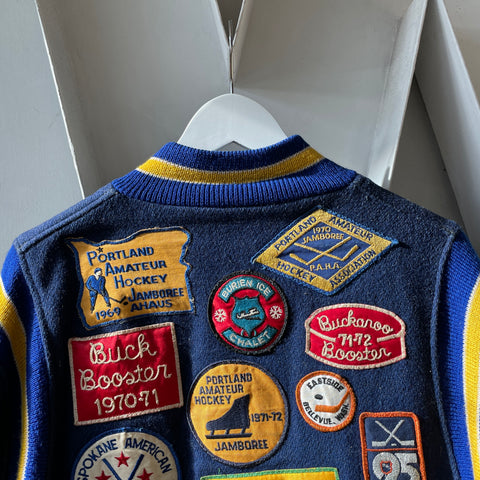 70’s Portland Hockey Varsity Jacket - Medium