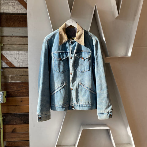 70’s Wrangler Blanket Lined Denim Jacket - Small