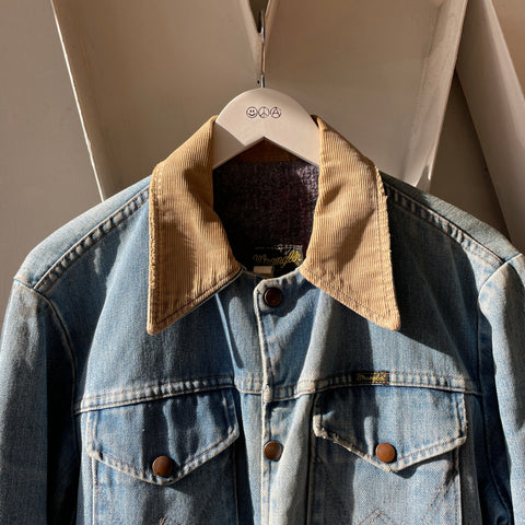 70’s Wrangler Blanket Lined Denim Jacket - Small