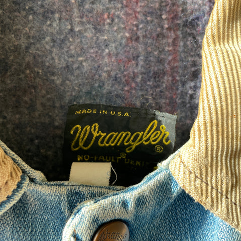 70’s Wrangler Blanket Lined Denim Jacket - Small