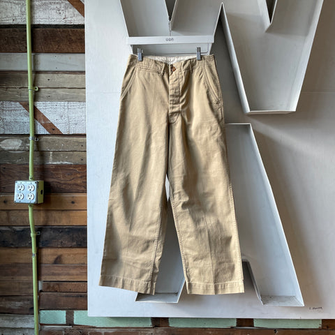 50’s Army Chinos - 26” x 26.5”
