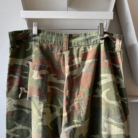 80’s Camo Hunting Pants - 35” x 27”
