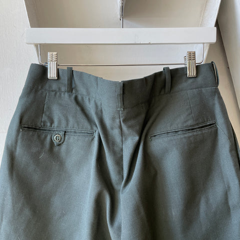 60’s Military Tropical Wool Trousers - 30” x 28.5”