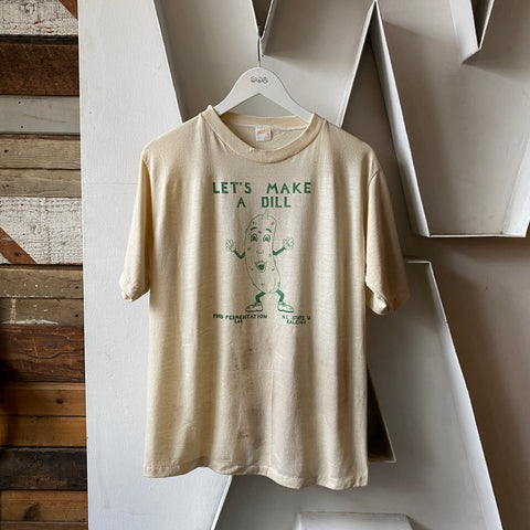80's Pickle Rick Tee - XL