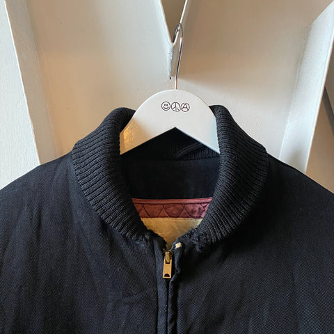 60’s Cropped Black Jacket - Medium