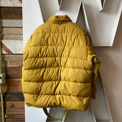 50's Mustard Down Jacket - XL