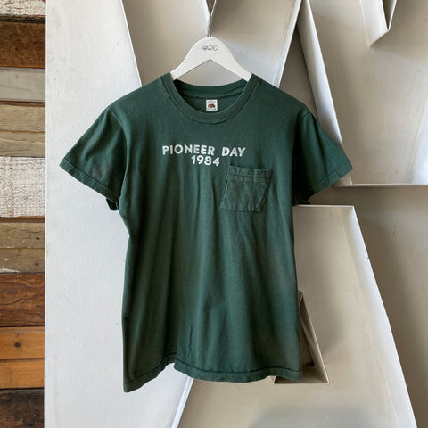 80’s Pioneer Day Pocket Tee - Small