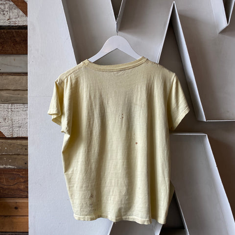 60's Boxy Cat Tee - Small