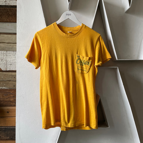 70’s Hanes Office Tavern Pocket Tee - Medium