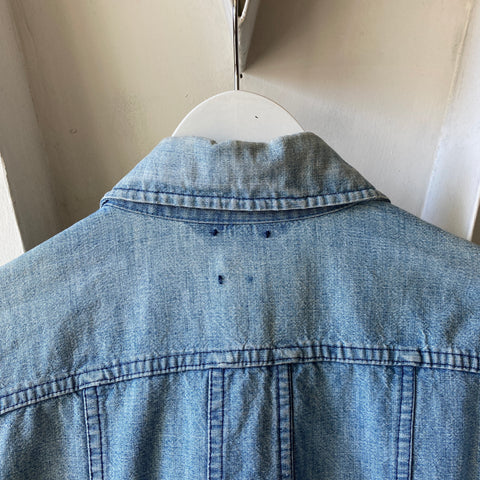 70's Lee Denim Shirt - Large