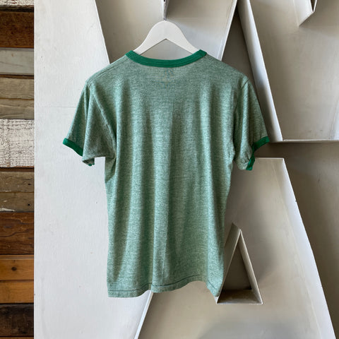70’s Russell Phys Ed Ringer Tee - Small