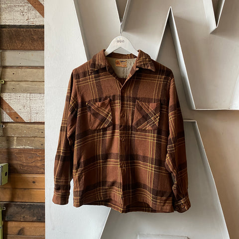 50’s Towncraft Loop Collar Flannel - Medium
