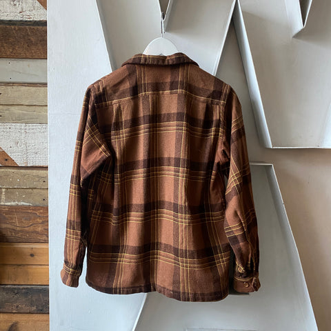 50’s Towncraft Loop Collar Flannel - Medium