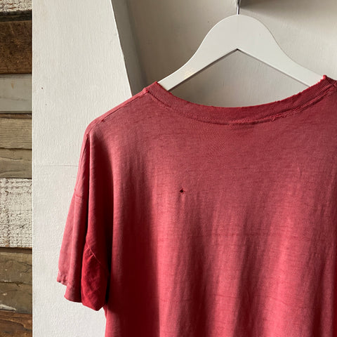 70's Stanford Blue Bar Tee - XL