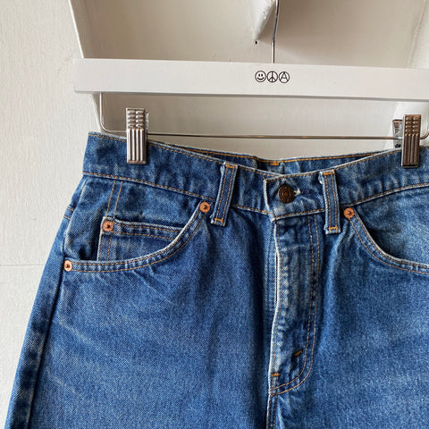 80's Orange Tab Cut Offs - 29” x 6”