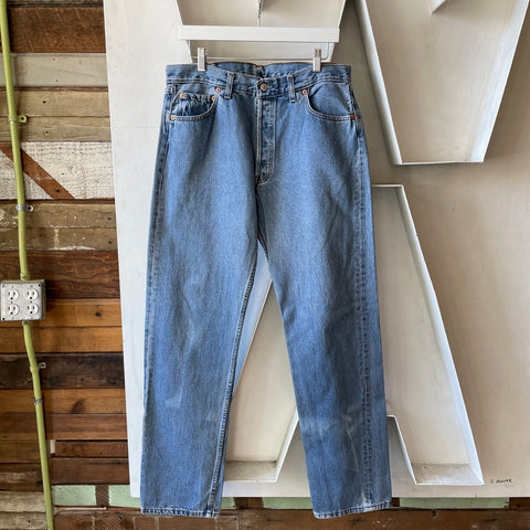 90’s Levi’s 501 - 33” x 32”