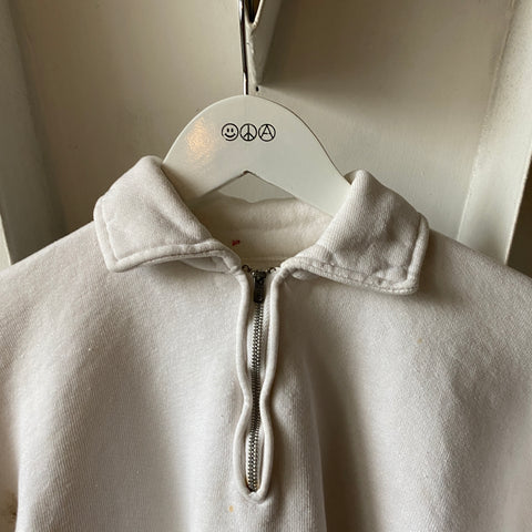 50's Quarter Zip Sweatshirt - Small