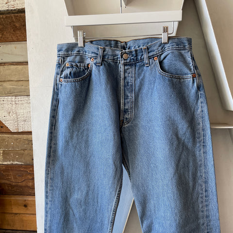 90’s Levi’s 501 - 33” x 32”
