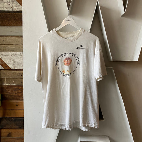 '90 Fencing World Championships Tee - Large