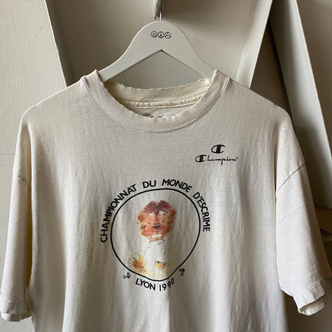 '90 Fencing World Championships Tee - Large