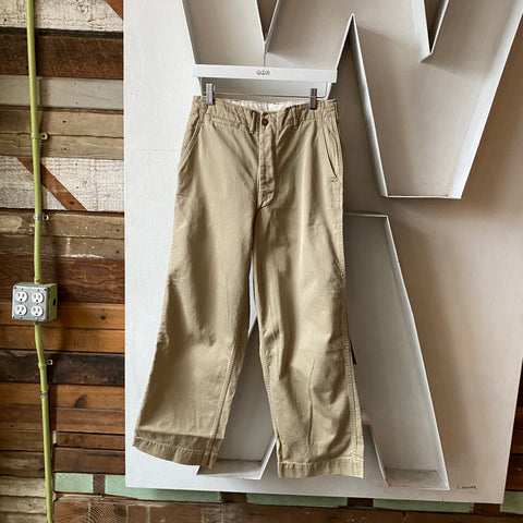 70's Military Khakis - 29” x 27.5”