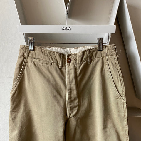 70's Military Khakis - 29” x 27.5”