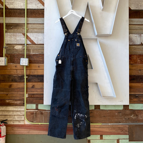 Black Carhartt Overalls - 34” x 32”