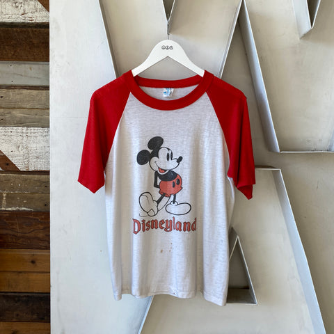 80's Disneyland Raglan - Medium