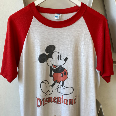 80's Disneyland Raglan - Medium