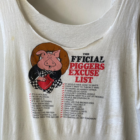 80’s Piggy Tank - Medium