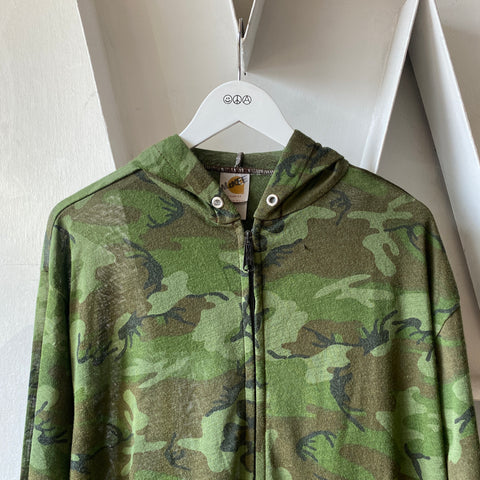 80s Sheer Carhartt Hoodie - XL