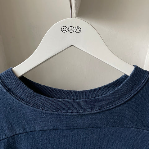 70’s Champion Blue Bar Football Tee - XL