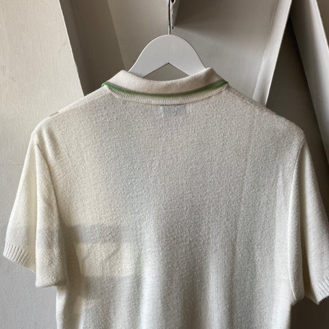 60's Jockey Knit Polo - Medium