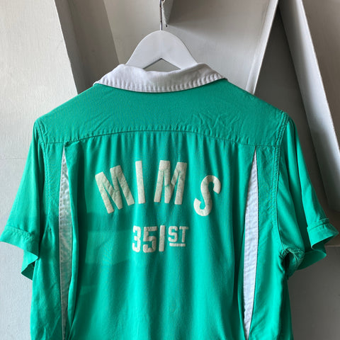 60's Rayon Bowling Shirt - Medium