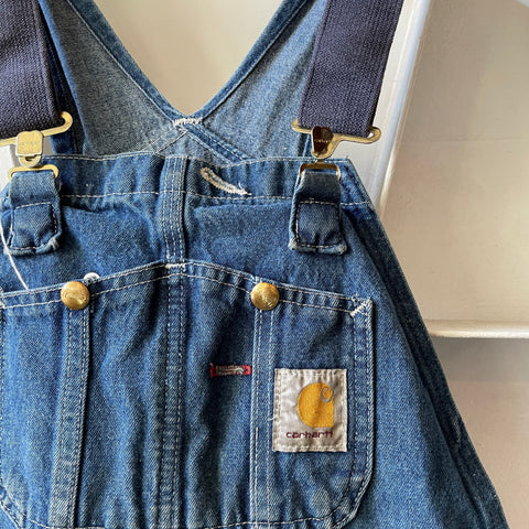 Carhartt Denim Overalls - 33” x 28”