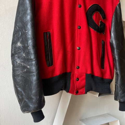70's Delong Varsity Jacket - Large