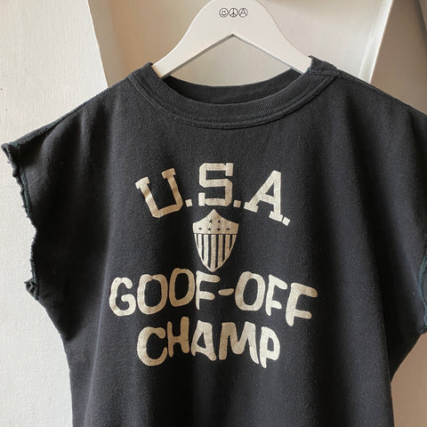 60's Goof-Off Champ Crewneck Sweatshirt - Medium