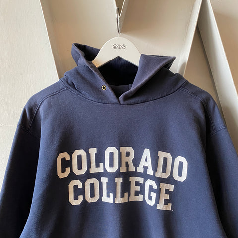 90's Colorado College Hoodie - Medium