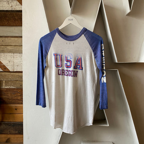 80's Paper Thin USA Tee - Large