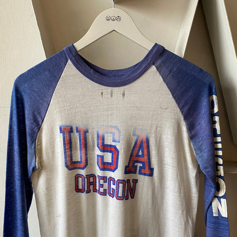 80's Paper Thin USA Tee - Large