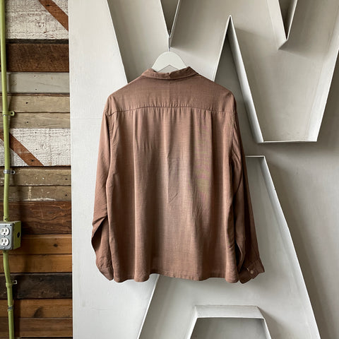 50’s Glen Brae Loop Collar Shirt - Large