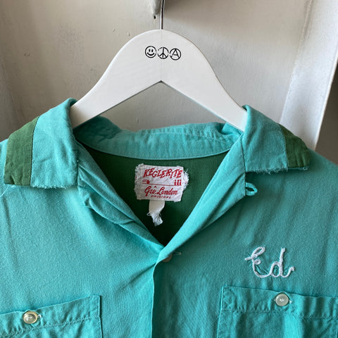60's Ed's Bowling Shirt - Medium