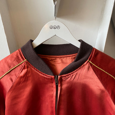 60's Satin Jacket - Large