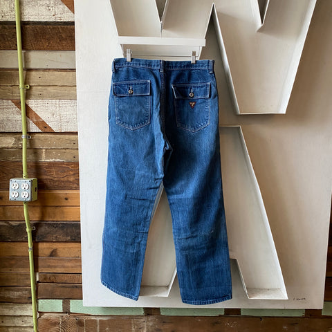 80's Wrangler Denim - 33” x 29”