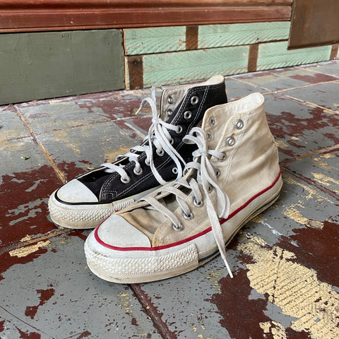 90's Mismatched USA Converse - M's 7.5 W's 9