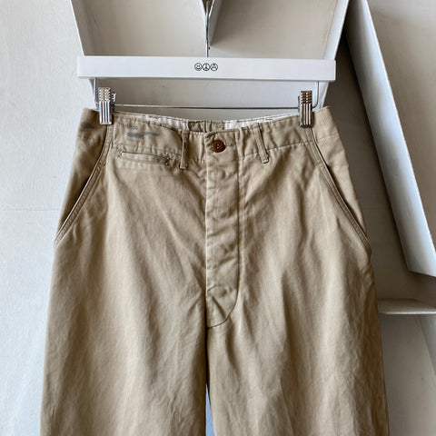 50's Army Chinos - 28” x 30”