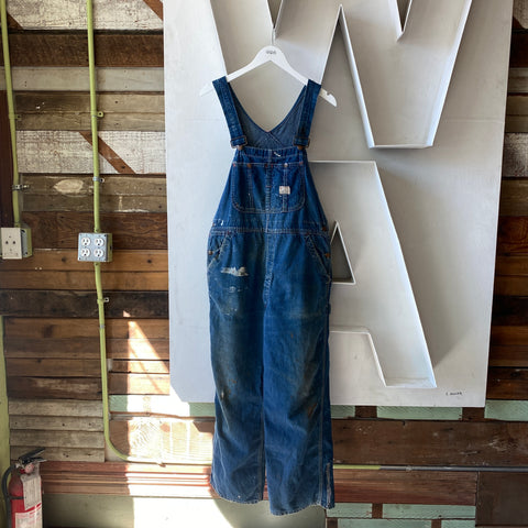 60's Big Mac Square bak Overalls - Large