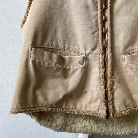 70’s Carhartt Lined Hunting Vest - Large